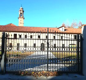 Foto esterna dell´edificio restaurato del Santuario di Sommariva del Bosco